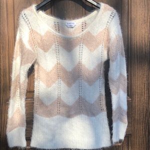 Bebe Baby Fur Sweater